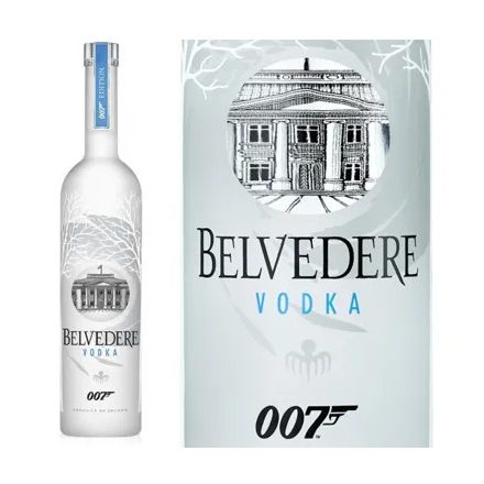 Belvedere Vodka 007 James Bond Spectre Edition 0,7l