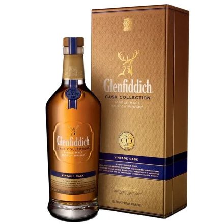 Glenfiddich Whisky Cask Collection Vintage Cask Single Malt Scotch 0,7l DD.