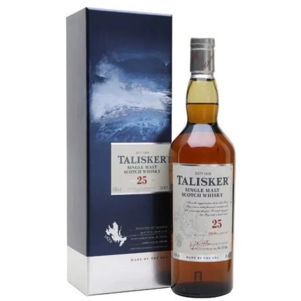 Talisker Whisky 25 years Single Malt Scotch 0,7l DD.