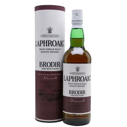 Laphroaig Whisky Brodir Port Wood Finish Islay Single Malt Scotch 0,7l DD.