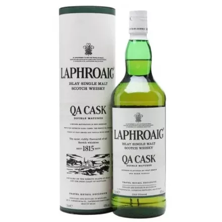 Laphroaig Whisky QA Cask Double Matured Islay Single Malt 1l DD.
