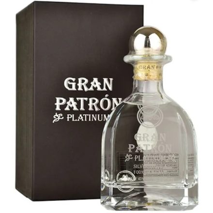 Patron Tequila Gran Platinum Silver 0,7l DD.
