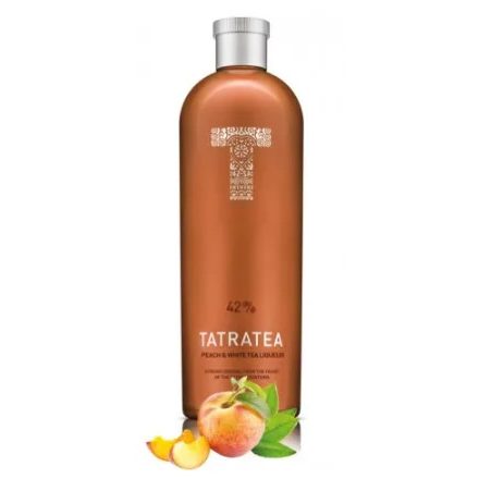 Tatratea Likőr 42% Őszibarack&Fehértea 0,7l