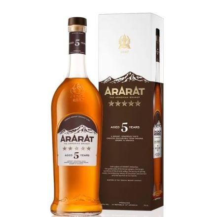 Ararat Brandy 5 years 0,7l DD.