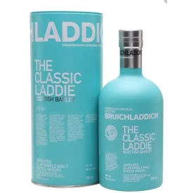   Bruichladdich Whisky The Classic Laddie Scottish Barley Unpeated Single Malt Scotch 0,7l DD.