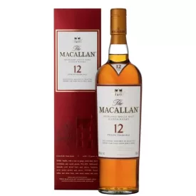   Macallan Whisky 12 years Sherry Oak Highland Single Malt Scotch 0,7l DD.