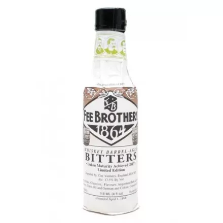 Fee Brothers Keserű Whisky Barrel Aged Bitter 0,15l