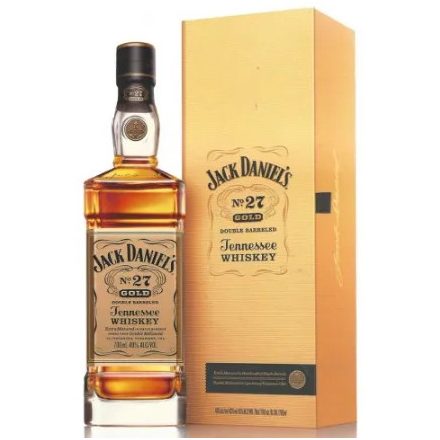 Jack Daniels Whisky No. 27 Gold Double Barreled Tennessee 0,7l DD.