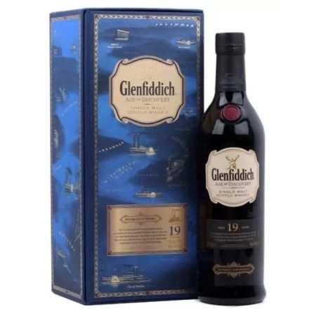 Glenfiddich Whisky 19 years Age Of Discovery Bourbon Cask Reserve Single Malt Scotch 0,7l DD.