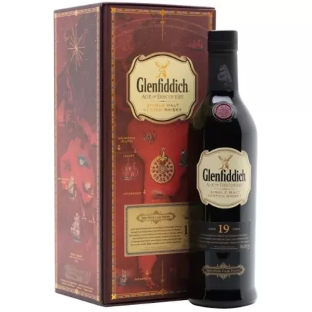 Glenfiddich Whisky 19 years Age Of Discovery Red Wine Cask Finish Single Malt Scotch 0,7l DD.