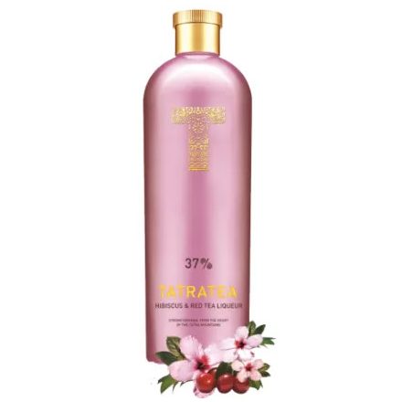 Tatratea Likőr 37% Hibiszkusz&Vöröstea 0,7l