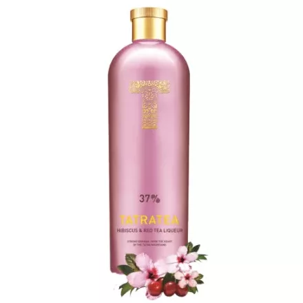 Tatratea Likőr 37% Hibiszkusz&Vöröstea 0,7l