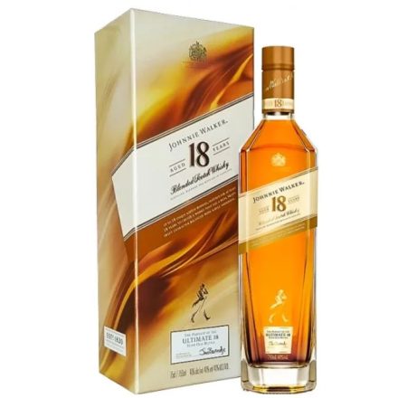 Johnnie Walker Whisky 18 years The Ultimate Blended Scotch 0,7l DD.