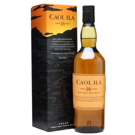 Caol Ila Whisky 18 years Islay Single Malt 0,7l DD.