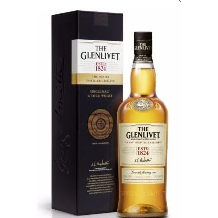 The Glenlivet Whisky Master Distillers Reserve Single Malt Scotch 1l DD.