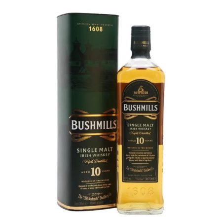 Bushmills Whisky 10 years Single Malt Irish 0,7l DD.