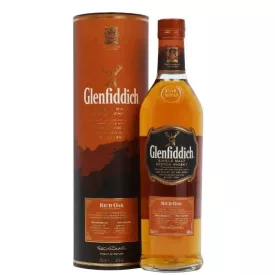   Glenfiddich Whisky 14 years Rich Oak Single Malt Scotch 0,7l DD.