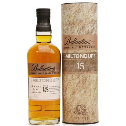 Ballantines Whisky 15 years Single Malt Scotch The Miltonduff 0,7l DD.