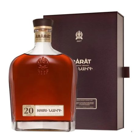 Ararat Brandy 20 years Nairi 0,7l DD.