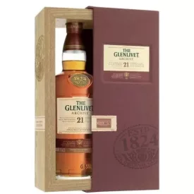   The Glenlivet Whisky 21 years Archive Single Malt Scotch 0,7l DD.