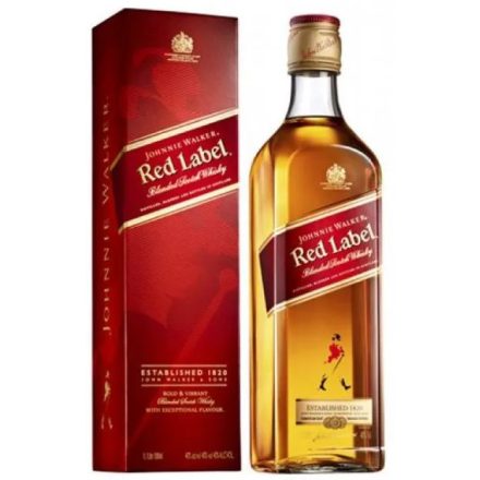 Johnnie Walker Whisky Red Label Blended Scotch 1l DD.