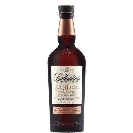 Ballantines Whisky 30 years Blended Scotch The Truly Unique Whisky 0,7l DD.