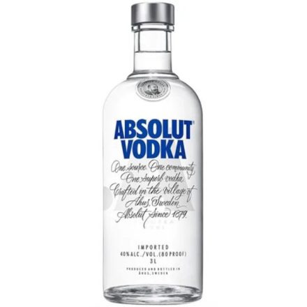 Absolut Vodka Blue 3l