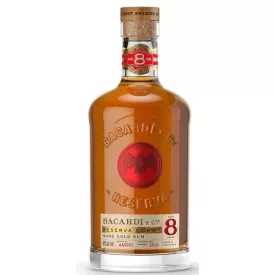 Bacardi Rum 8 years Rare Reserva Ocho Gold 0,7l