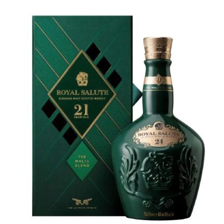 Chivas Regal Whisky 21 years Royal Salute The Malts Blend Edition Blended Malt Scotch 0,7l DD.