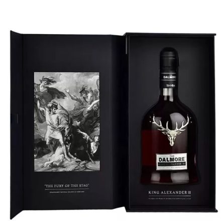 Dalmore Whisky King Alexander III. Highland Single Malt Scotch 0,7l DD.