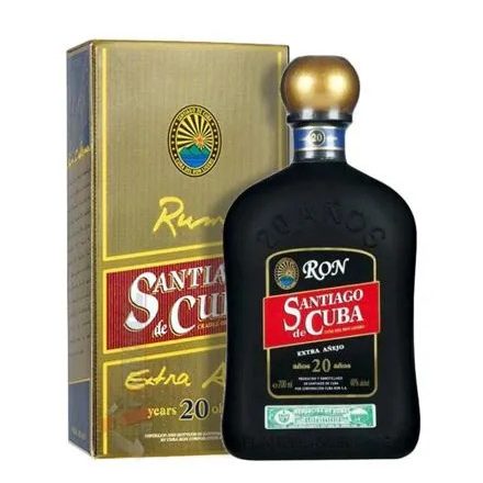 Santiago De Cuba Rum 20 years Extra Anejo 0,7l DD.