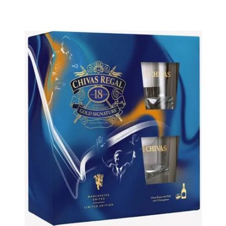 Chivas Regal Whisky 18 years Gold Signature Blended Scotch 0,7l DD.