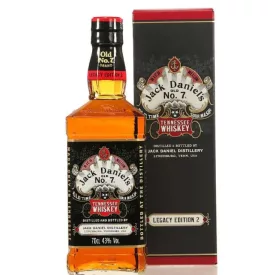   Jack Daniels Whisky Old No.7 Legacy Edition 2. Tennessee 0,7l DD.
