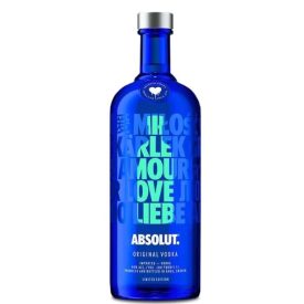 Absolut Vodka Blue Love Edition 0,7l