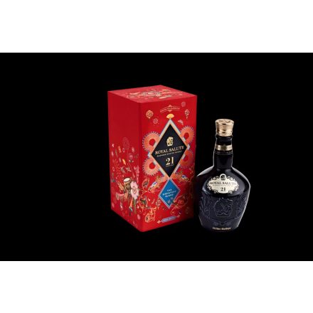 Chivas Regal Whisky 21 years Royal Salute The Signature Blend Chinese New Year Edition Blended Scotch 0,7l DD.