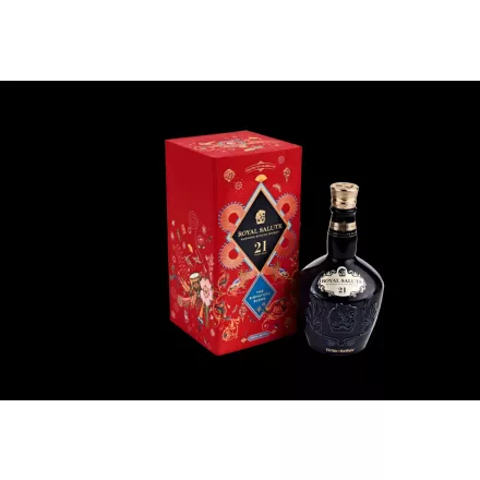 Chivas Regal Whisky 21 years Royal Salute The Signature Blend Chinese New Year Edition Blended Scotch 0,7l DD.