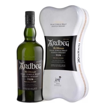 Ardbeg Whisky 10 years Ardbone Islay Single Malt Scotch 0,7l DD.
