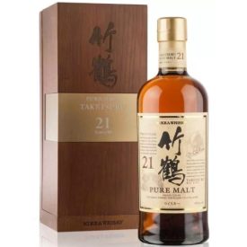 Nikka Whisky 21 years Taketsuru Pure Malt Blended 0,7l DD.