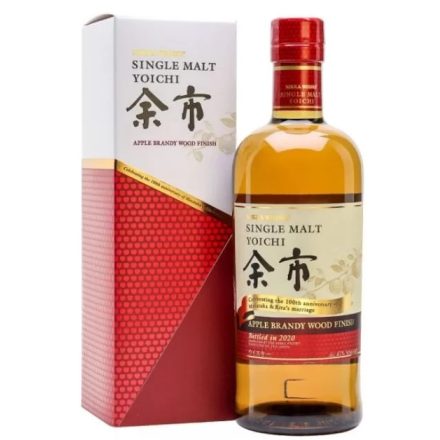 Nikka Whisky Yoichi Apple Brandy Wood Finish Single Malt 0,7l DD.