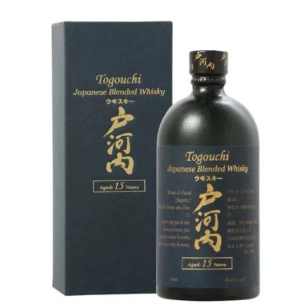 Togouchi Whisky 15 years Blended Malt & Grain 0,7l DD.
