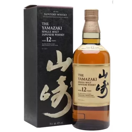 The Yamazaki Whisky 12 years Single Malt (Suntory) 0,7l DD.