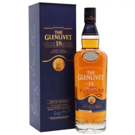   The Glenlivet Whisky 18 years Batch Reserve Single Malt Scotch 0,7l DD.
