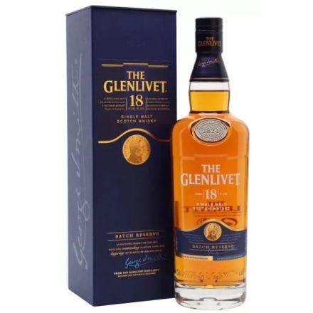 The Glenlivet Whisky 18 years Batch Reserve Single Malt Scotch 0,7l DD.