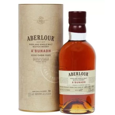 Aberlour Whisky ABunadh Batch 60 Highland Single Malt Scotch 0,7l DD.