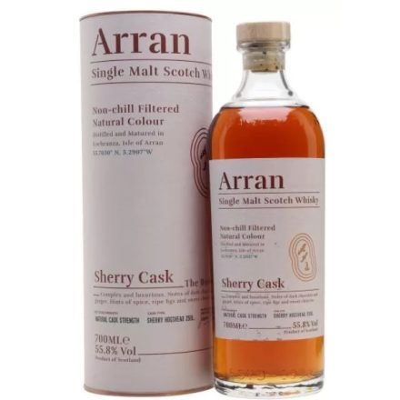 Arran Whisky Sherry Cask Single Malt Scotch 0,7l DD.