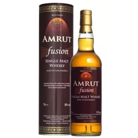 Amrut Whisky Fusion Single Malt 0,7l DD.