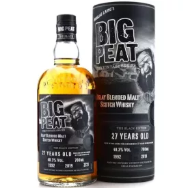   Big Peat Whisky 27 years Islay Blended Malt Black Edition 0,7l DD.