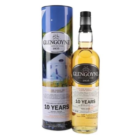 Glengoyne Whisky 10 years Single Malt Scotch 0,7l DD.