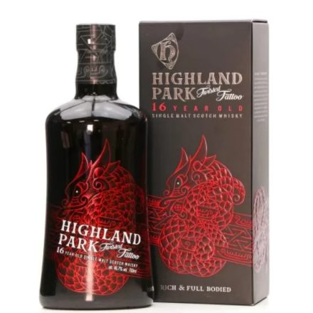 Highland Park Whisky 16 years Twisted Tattoo Single Malt Scotch 0,7l DD.