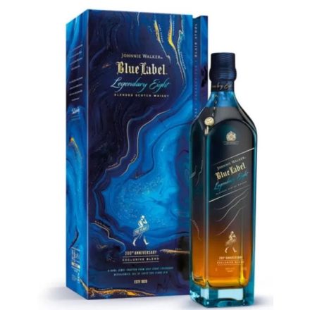 Johnnie Walker Whisky Blue Label 200th Anniversary Legendary Eight Limited Edition 0,7l DD.